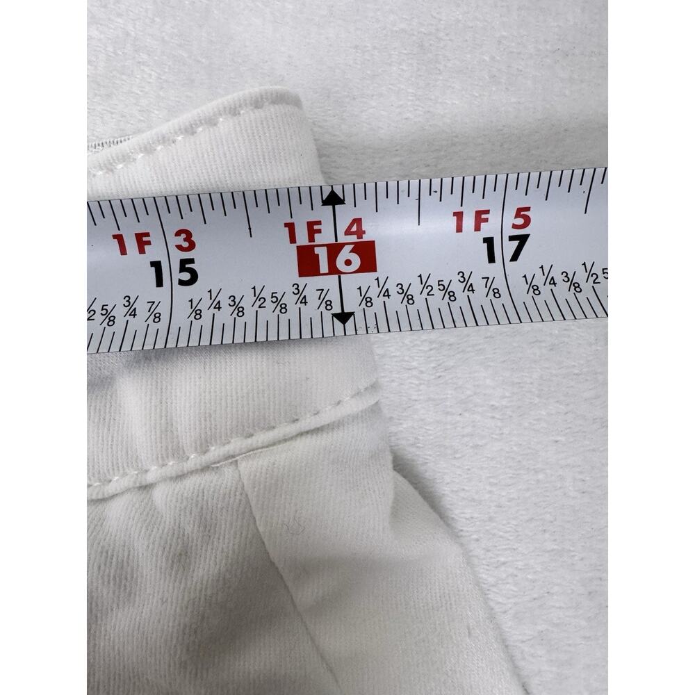 Democracy Ab”solution High Rise Patch Pocket Shorts Women’s Size 10 White - Picture 5 of 8